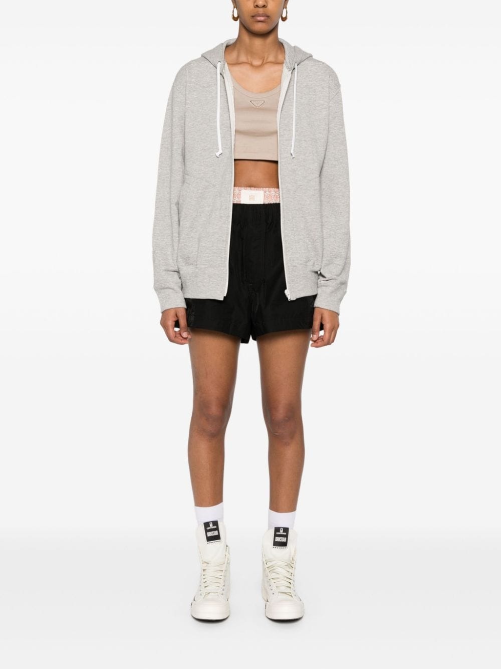 signature heart-patch hoodie - 3