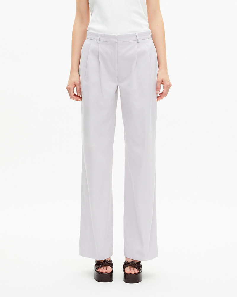 LILAC STRAIGHT-LEG TAILORED PANTS 4