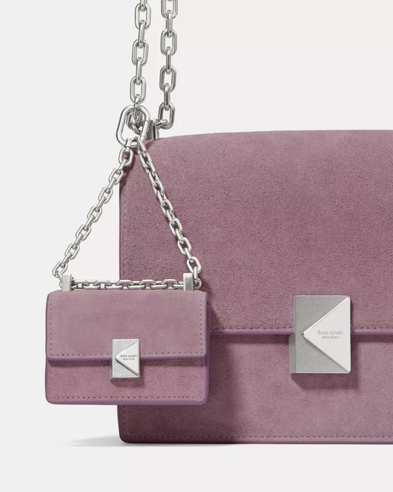 Charmed Suede Nano Carryall Bag Charm 3