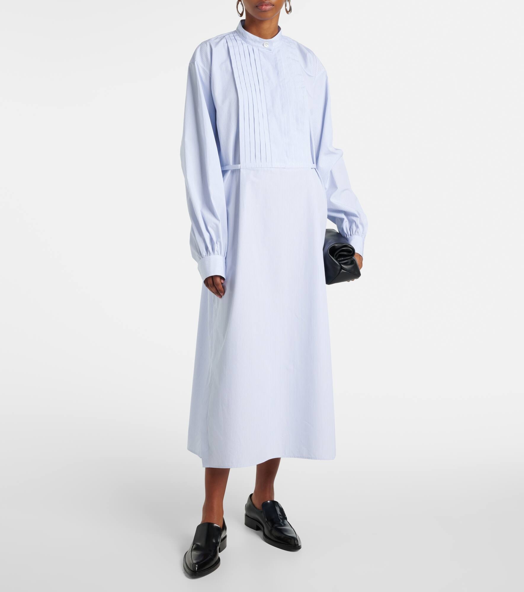 Cotton shirt dress - 7