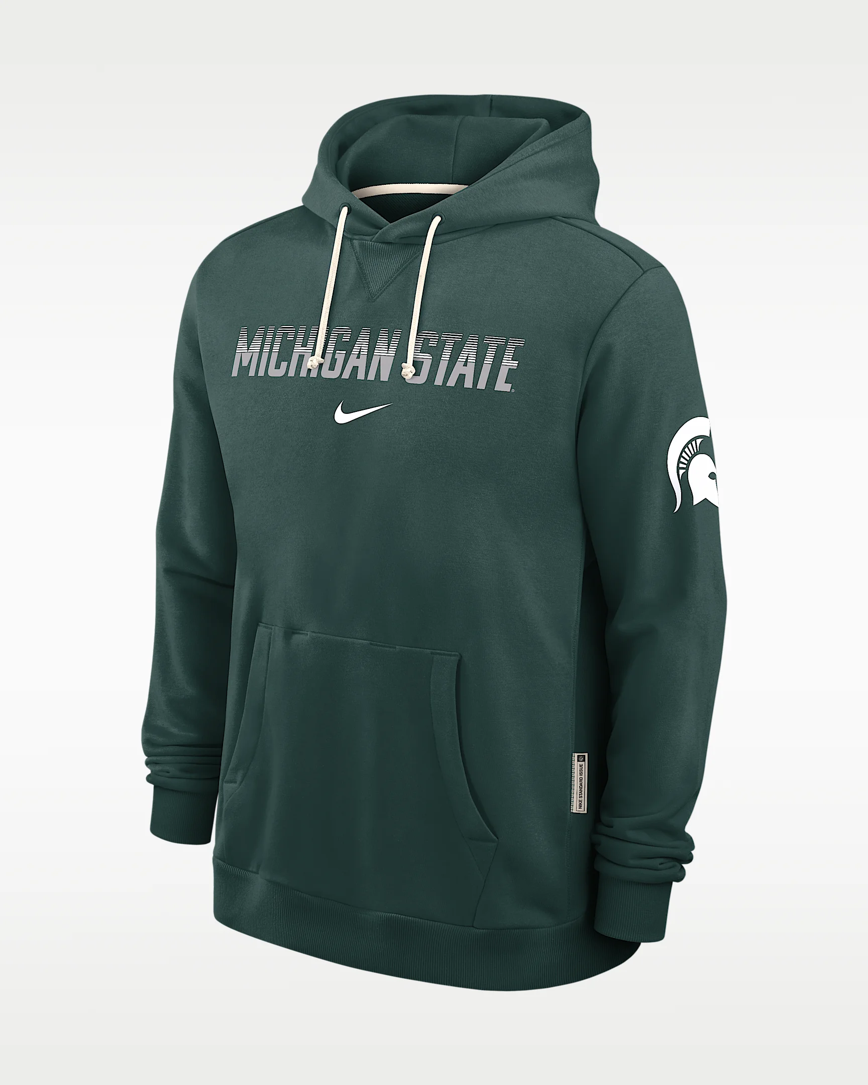 Michigan State Sideline Standard Issue Men's Nike Dri-FIT College Pullover Hoodie - 1