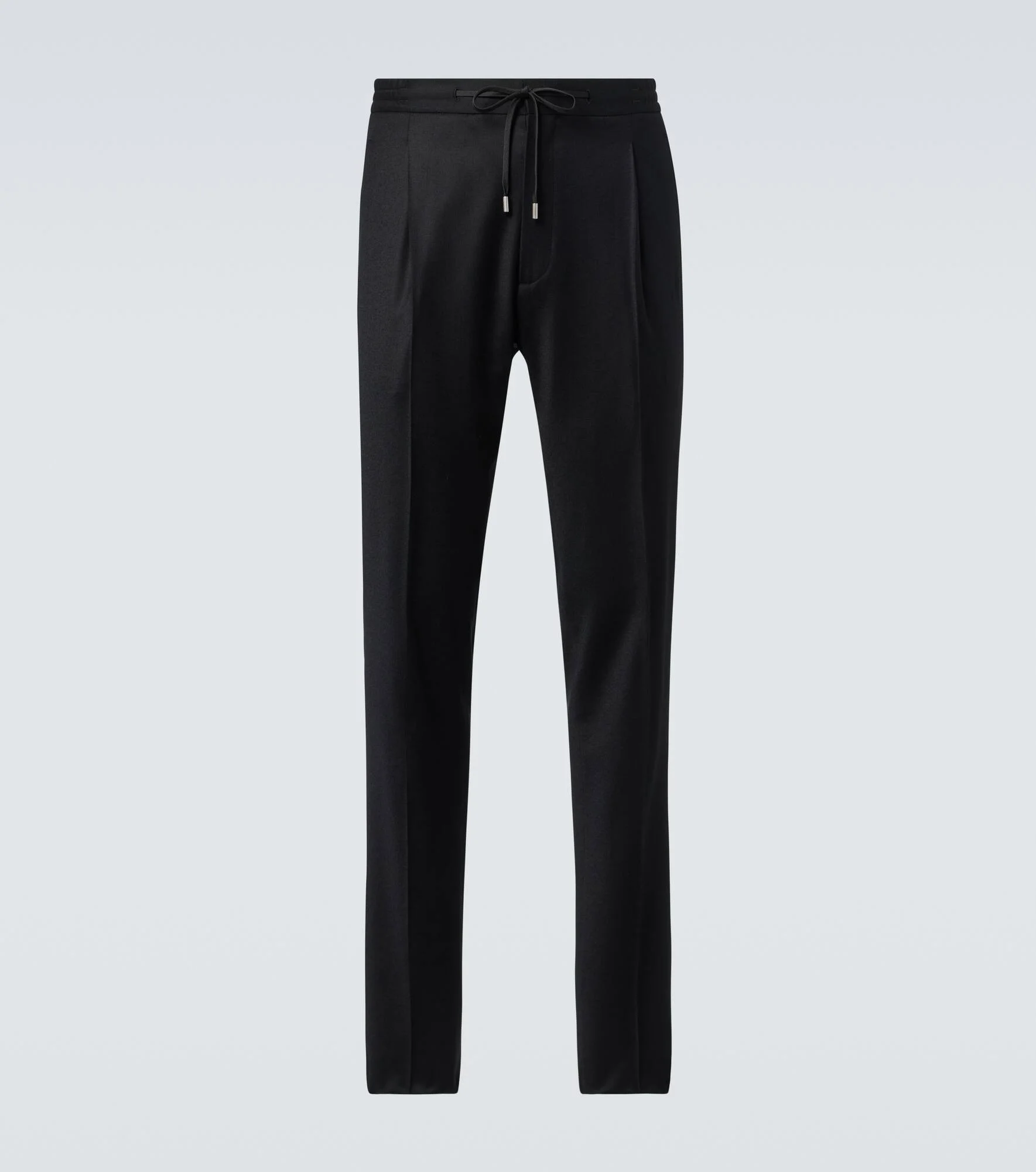 Wool and cashmere pants - 1