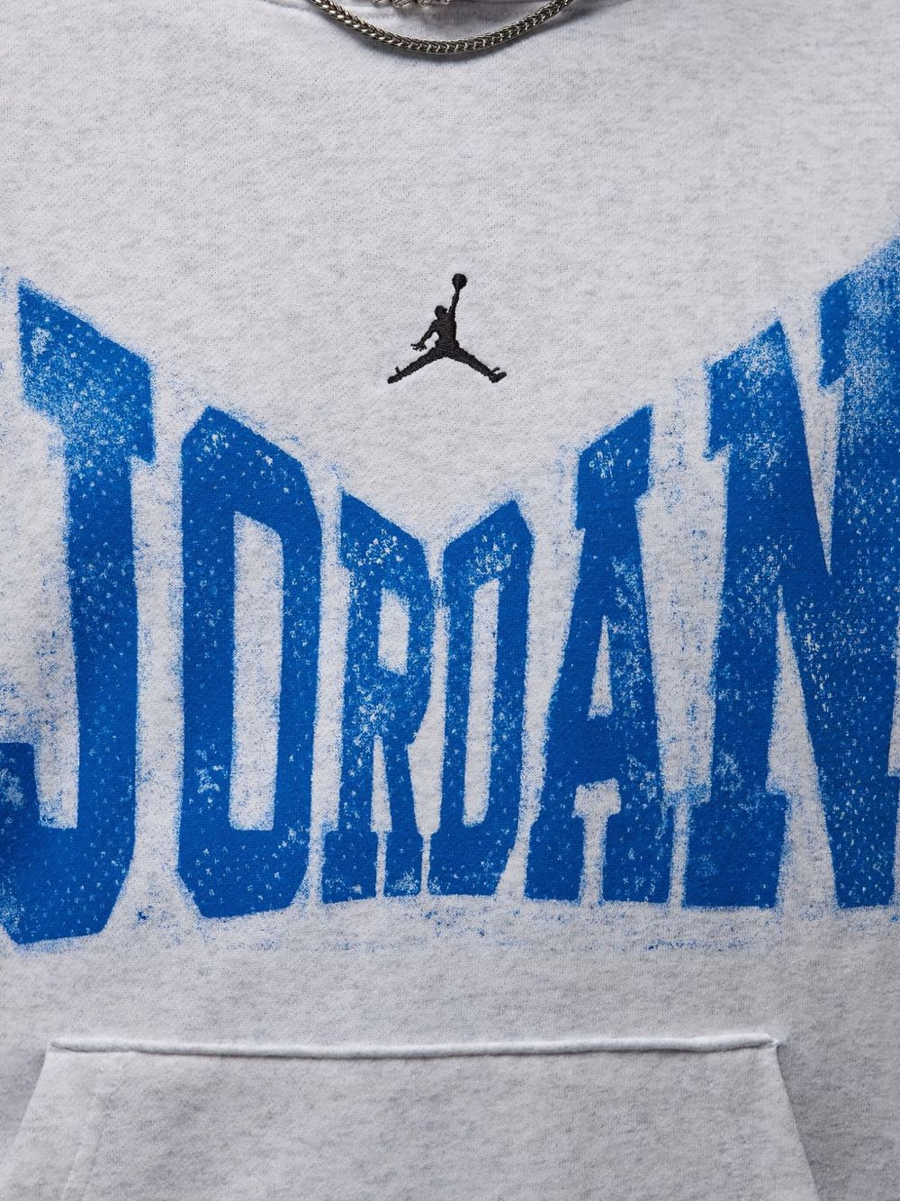 Jordan Brooklyn logo-print hoodie - 4