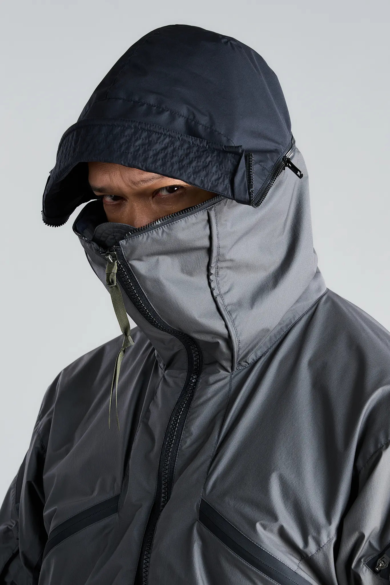 J104U-WS 2L Windstopper® Jacket Gray/Black - 14
