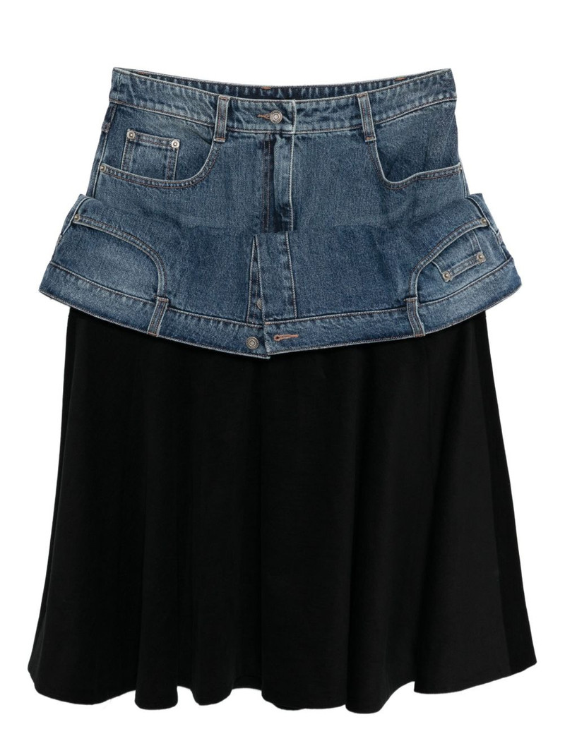 layered-design skirt 1