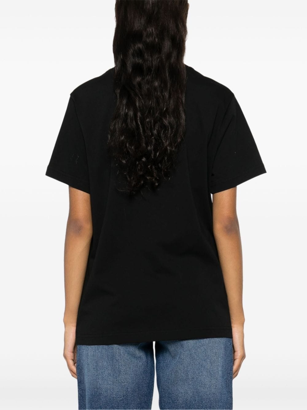 logo-embroidered T-shirt - 4