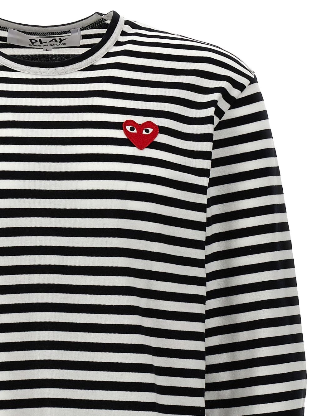 striped long-sleeve T-shirt - 4