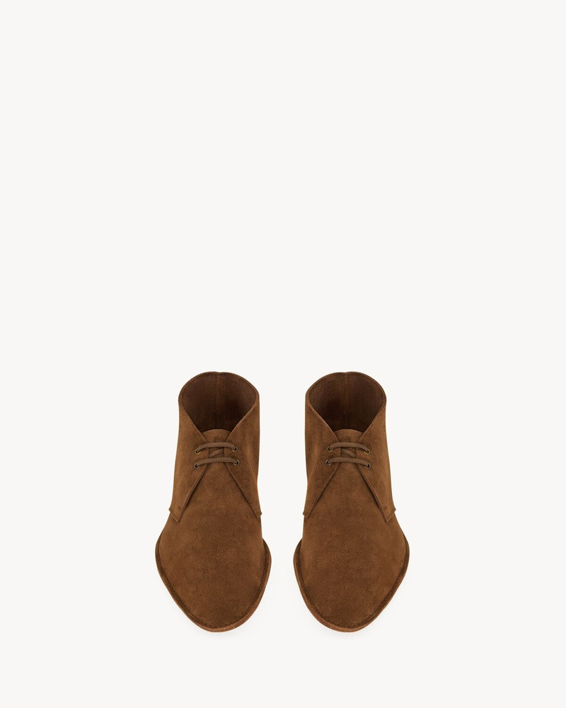 SAINT LAURENT VALENTIN BOOTS IN SUEDE outlook