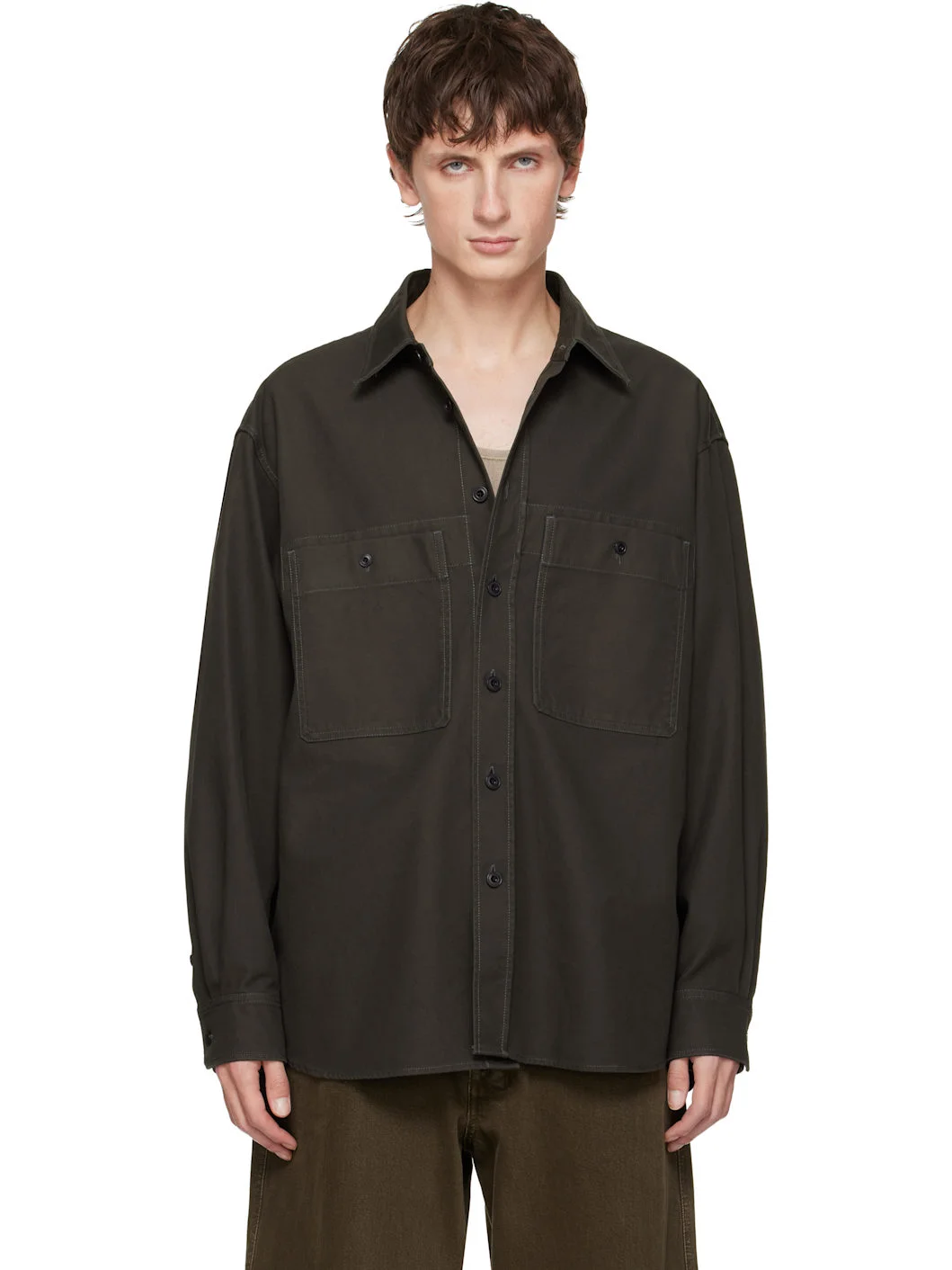 Khaki Utility Shirt - 1