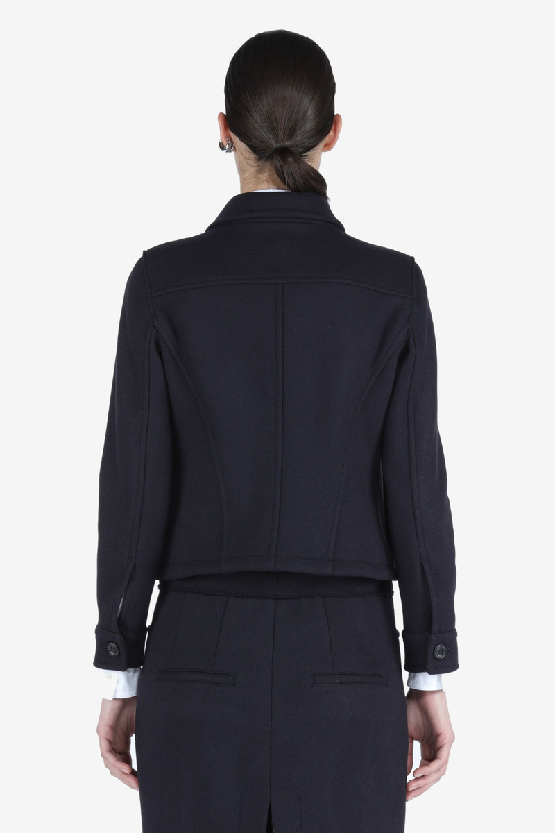 N°21 LOGO-EMBROIDERED CROPPED JACKET outlook