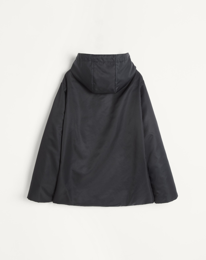 Valentino NYLON HOODED WINDBREAKER WITH VLOGO PATCH outlook