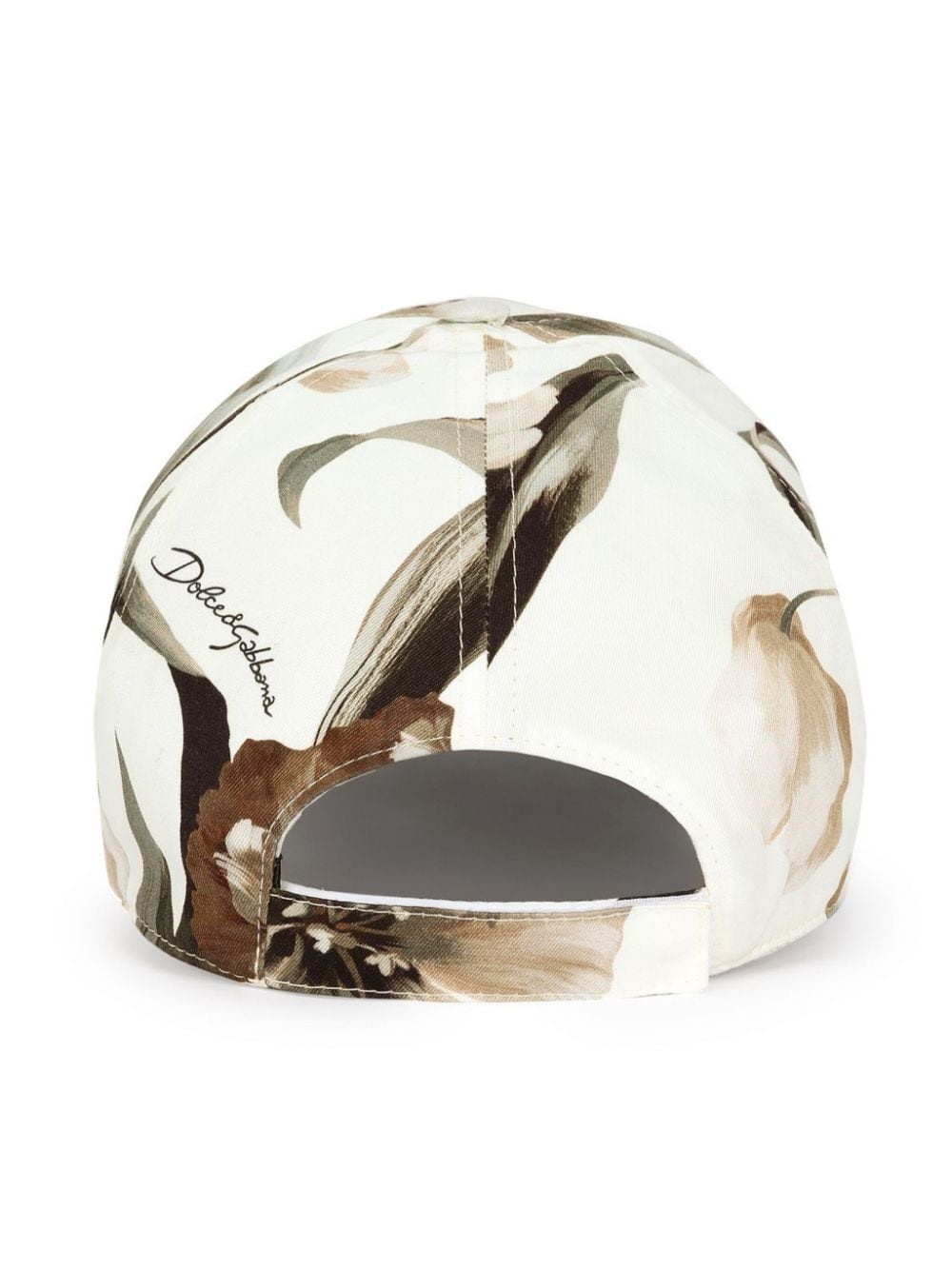 floral-print cotton cap - 2