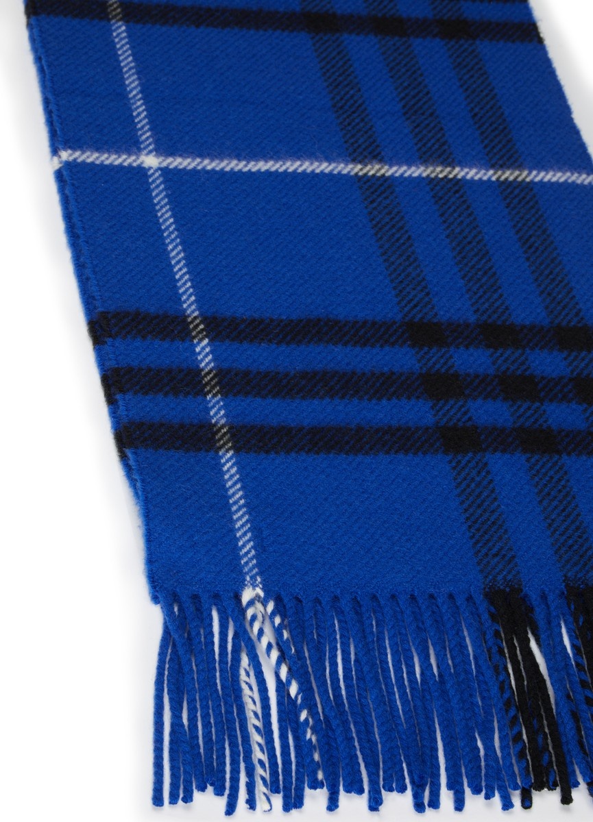 Checked tartan scarf - 4