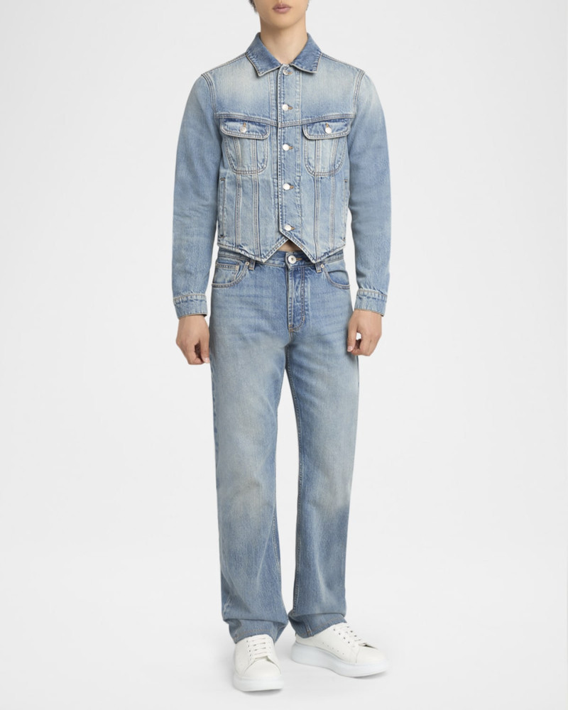 Alexander McQueen Men's Francis Straight-Leg Jeans outlook