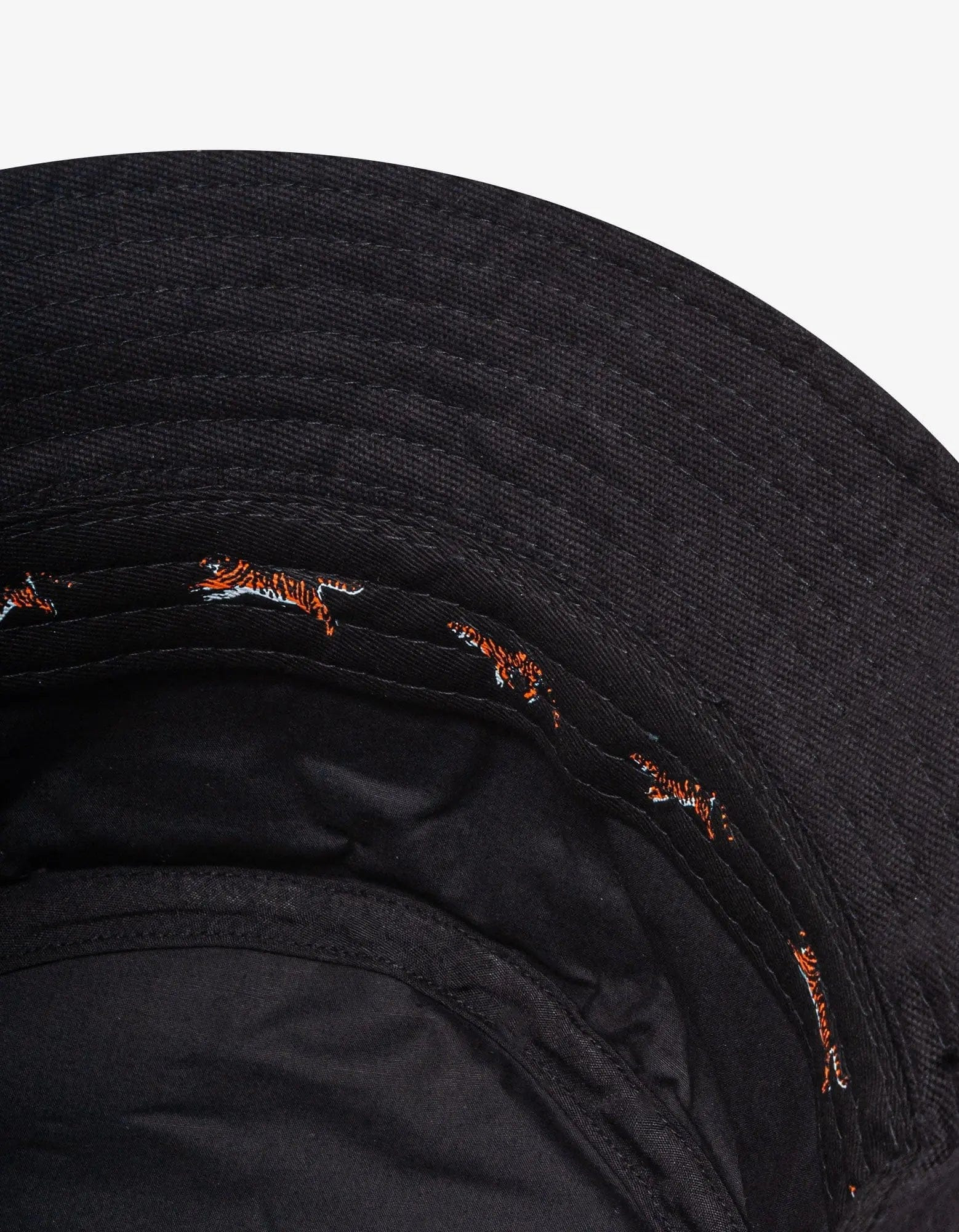 Kenzo Black 'Boke Flower' Crest Bucket Hat - 4