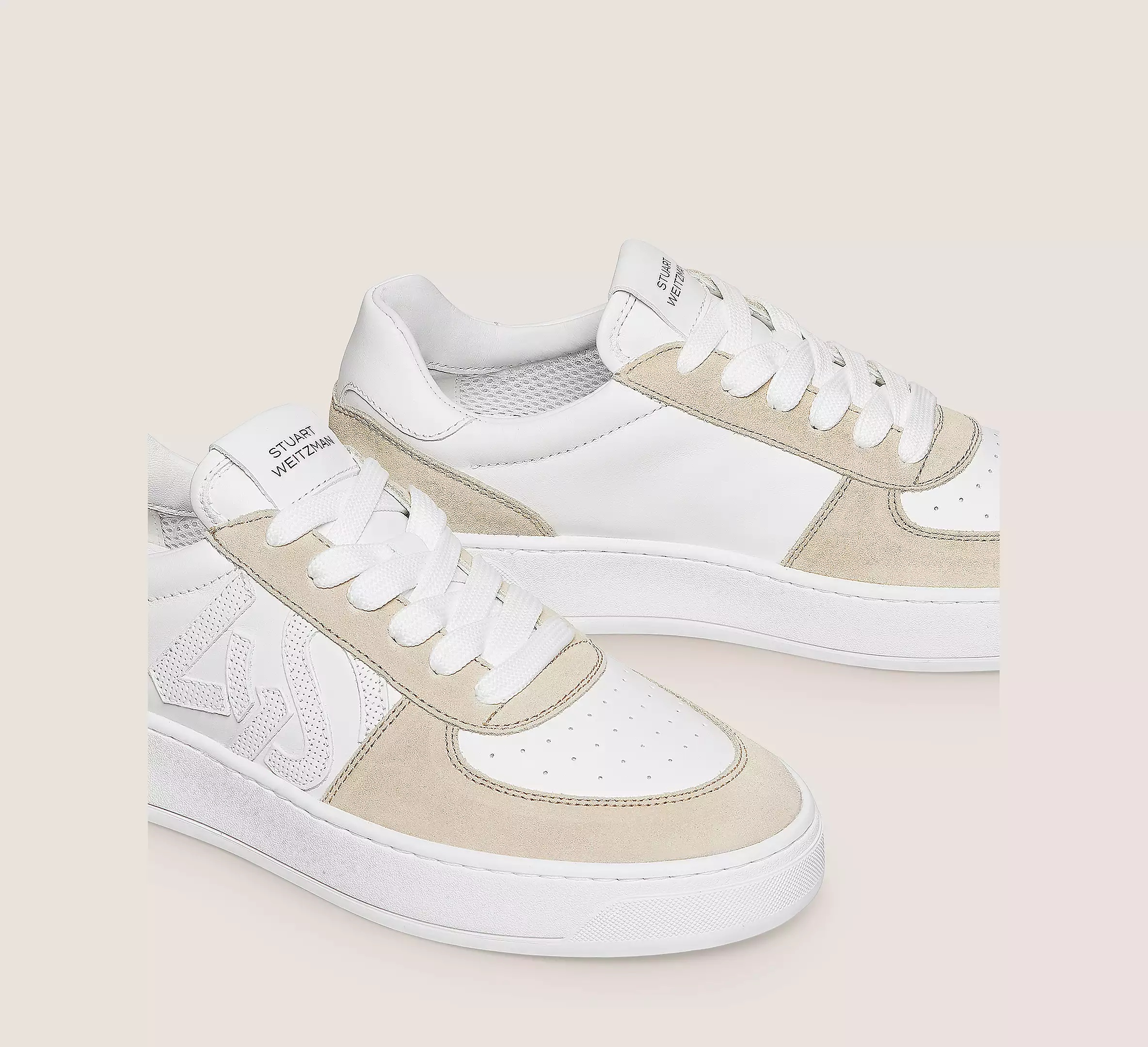 SW COURTSIDE MONOGRAM SNEAKER - 3