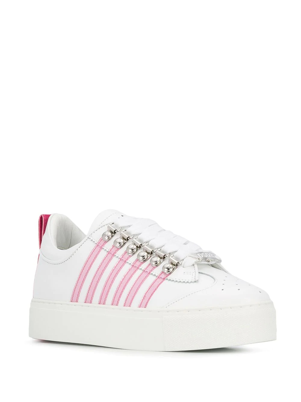 stripe-side low-top trainers - 2