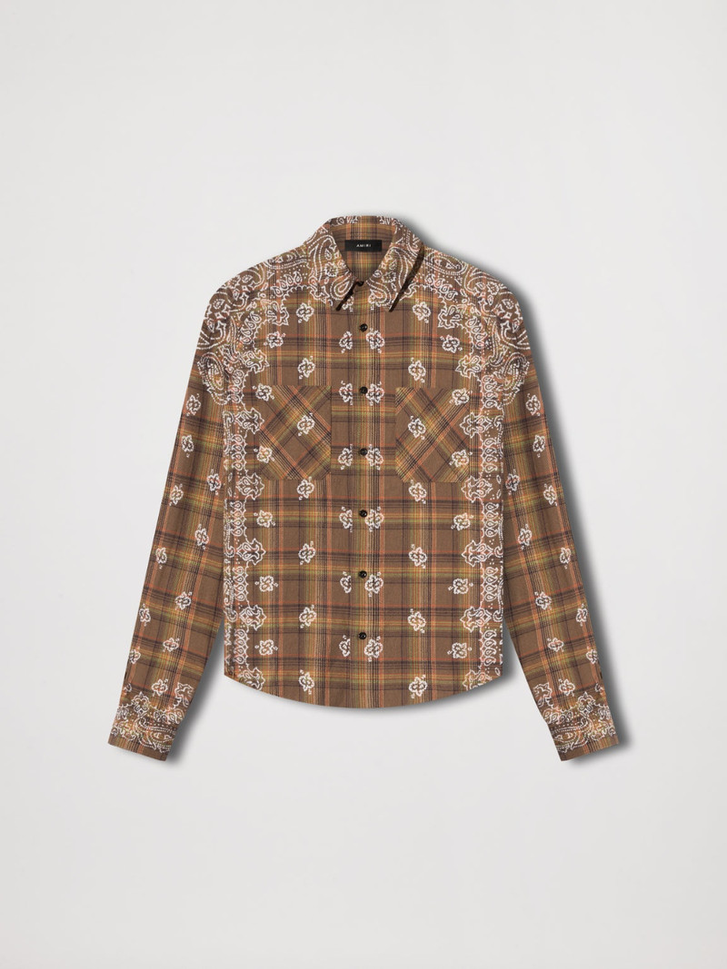 BLEACH BANDANA PLAID - 1