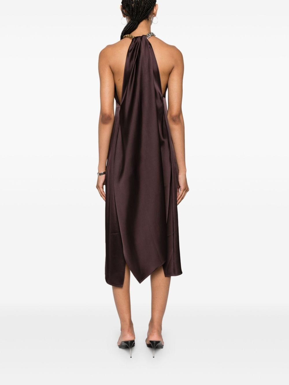 Falabella-chain midi dress - 4