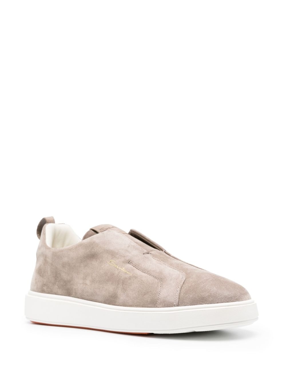 suede slip-on sneakers - 2