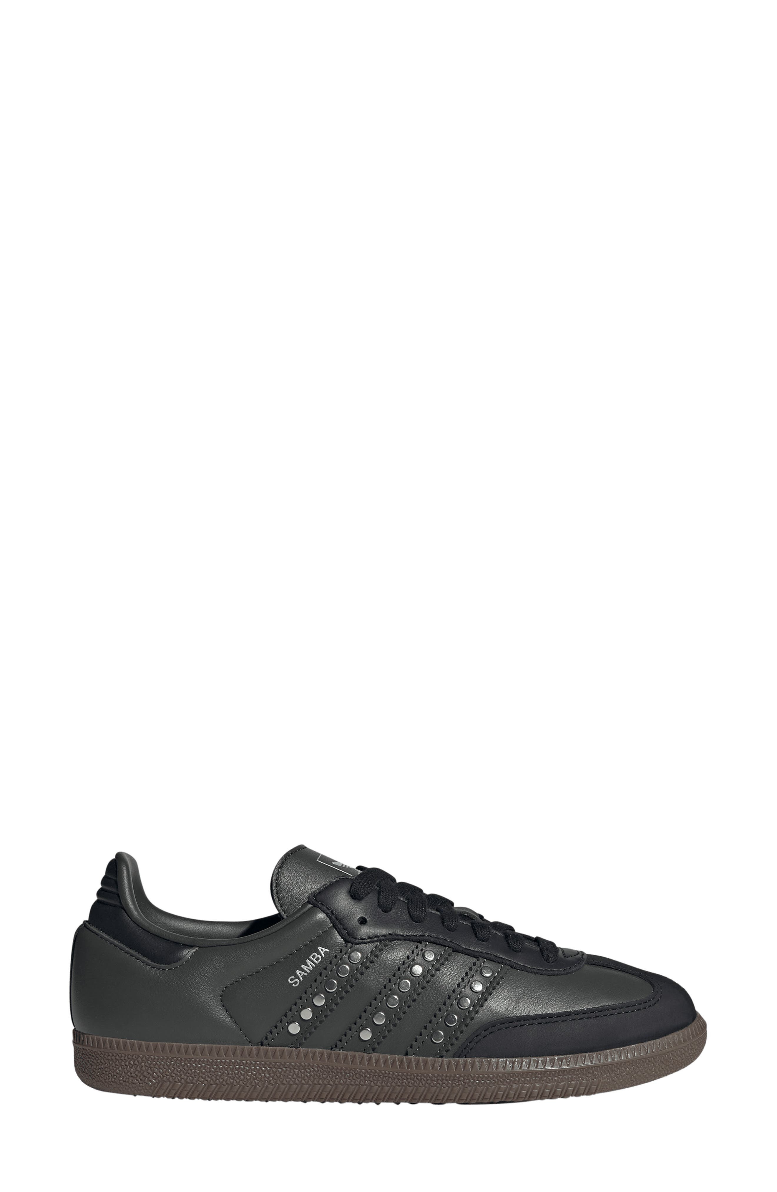 adidas Gender Inclusive Samba OG Sneaker in Black/Earth/Gum at Nordstrom - 3