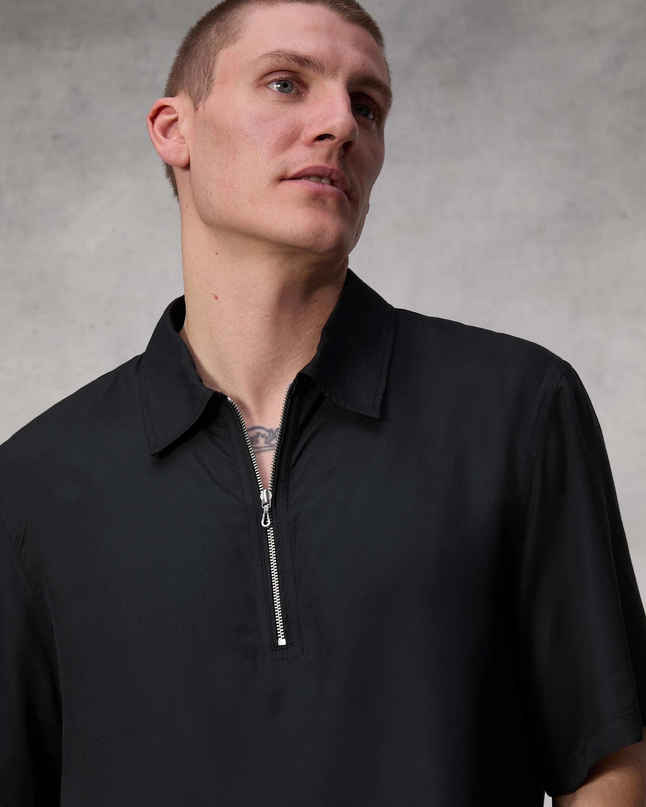 Ross Viscose Shirt
Relaxed Fit Button Down - 6