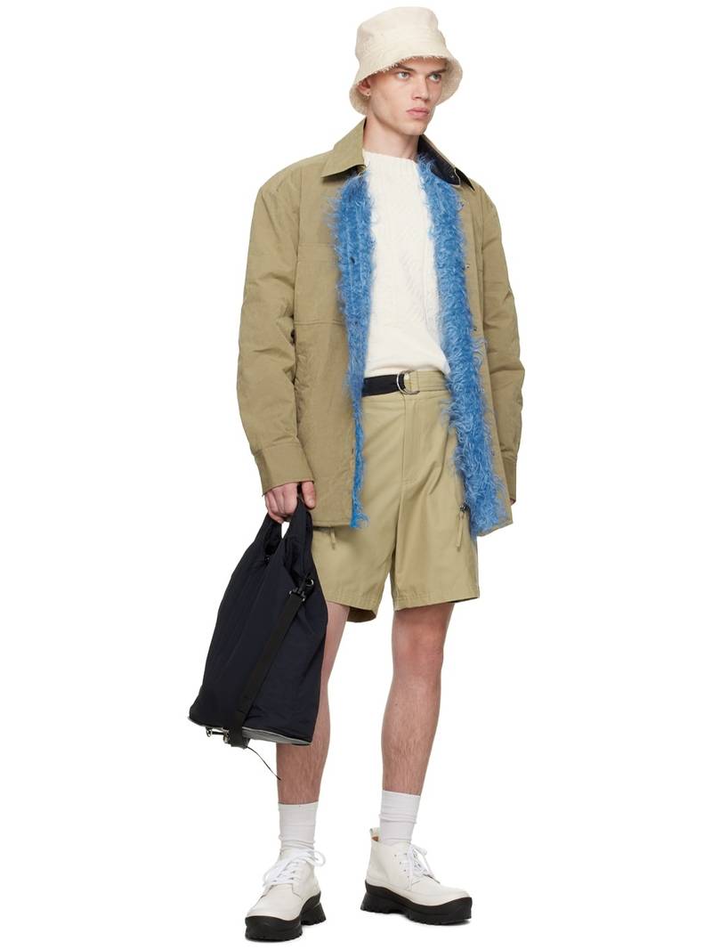 Craig Green Beige Padded Shirt outlook