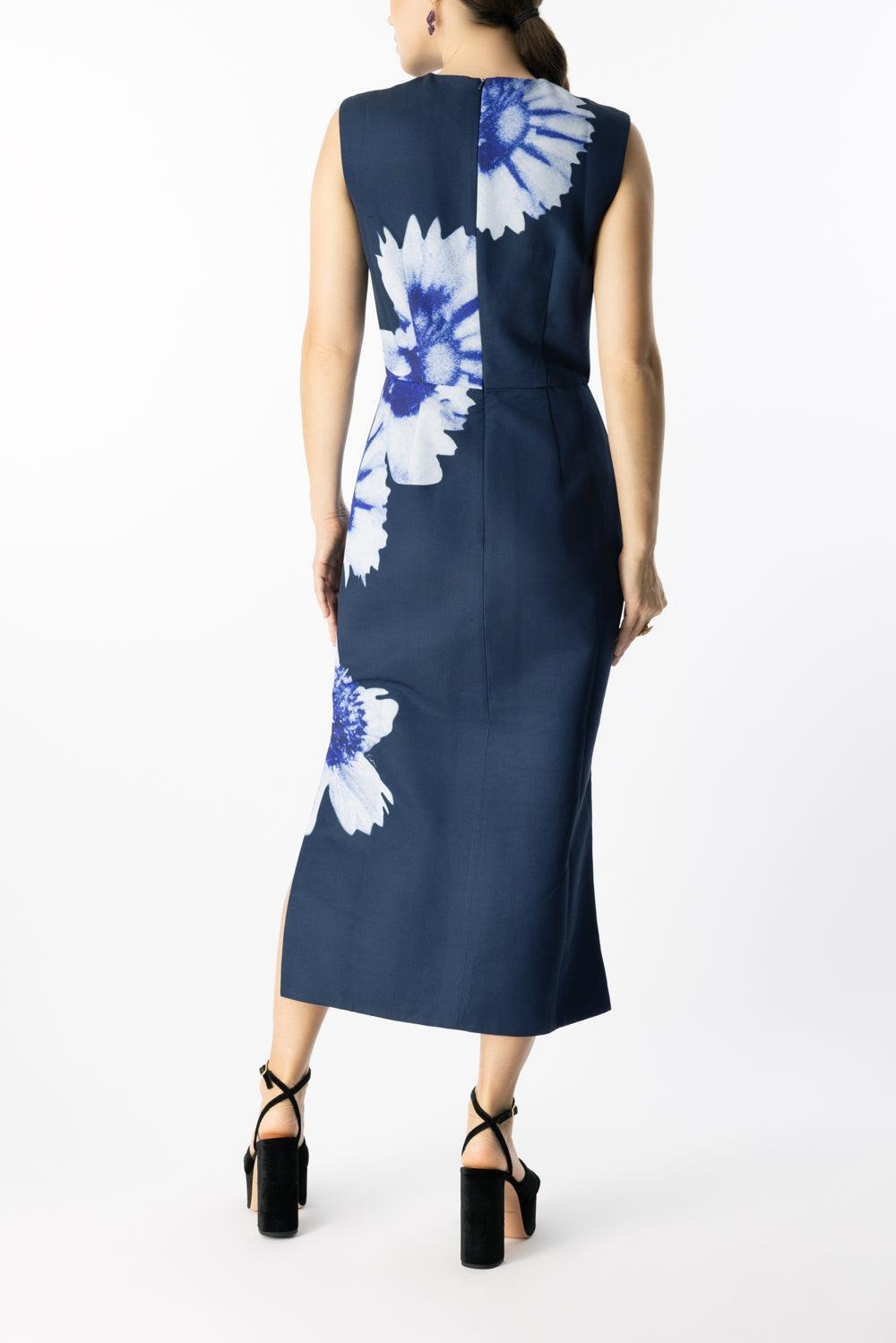 Sleeveless Midi Dress - 4