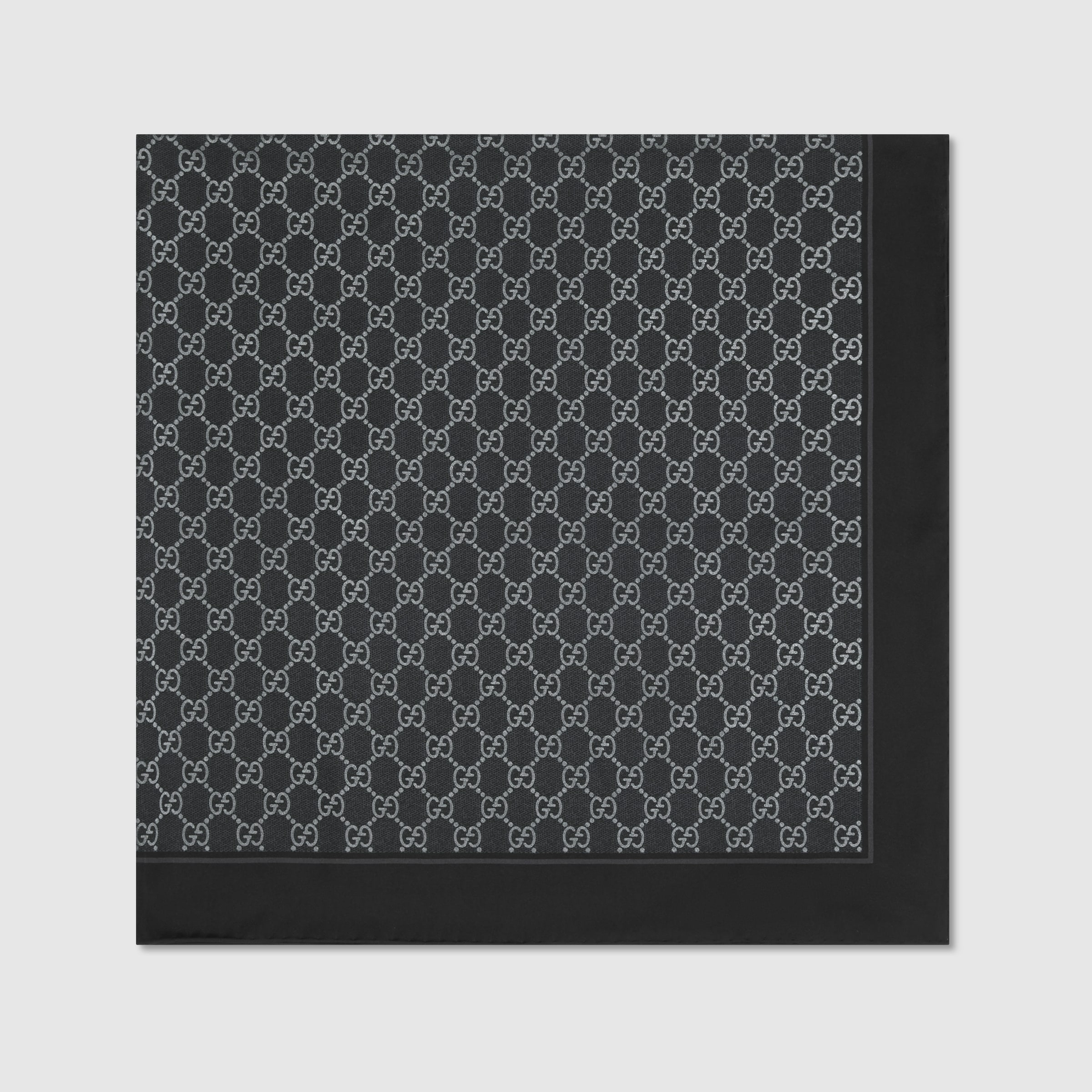 Printed silk carré - 2