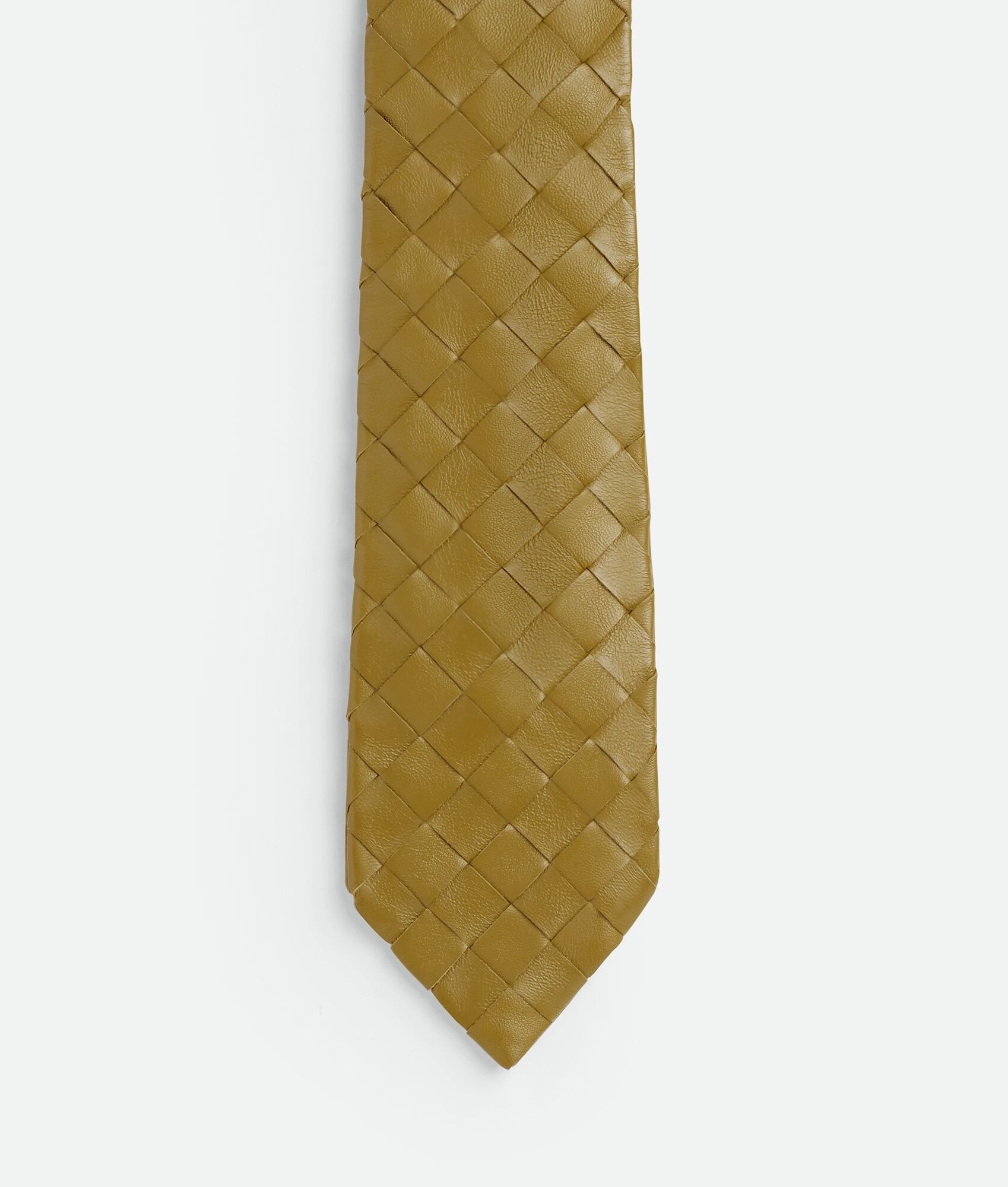 【関税＆送料込み】Bottega Veneta Tie Bottega Veneta Intrecciato Leather Tie | REVERSIBLE