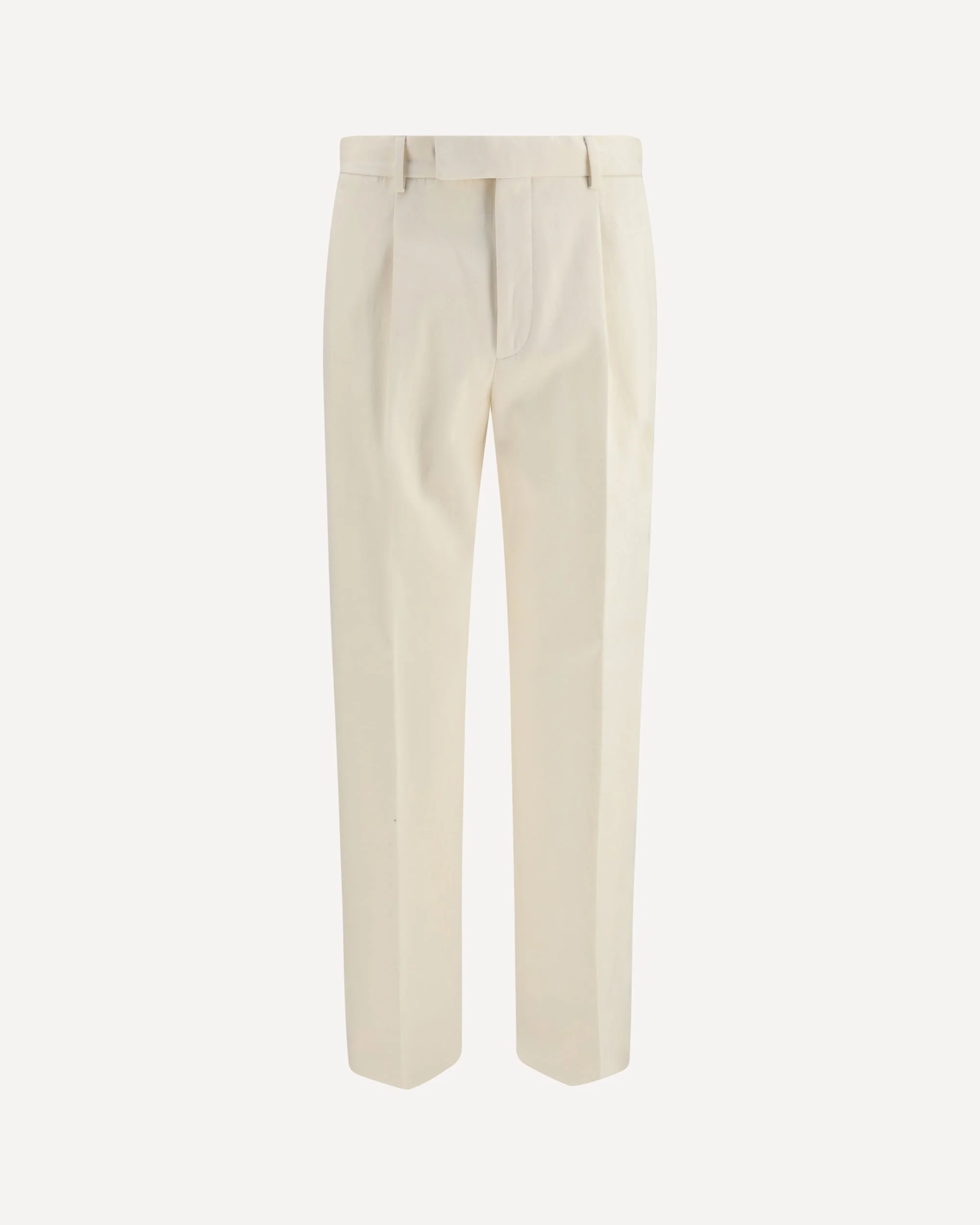 Cotton and cashmere tailored Pants - 1