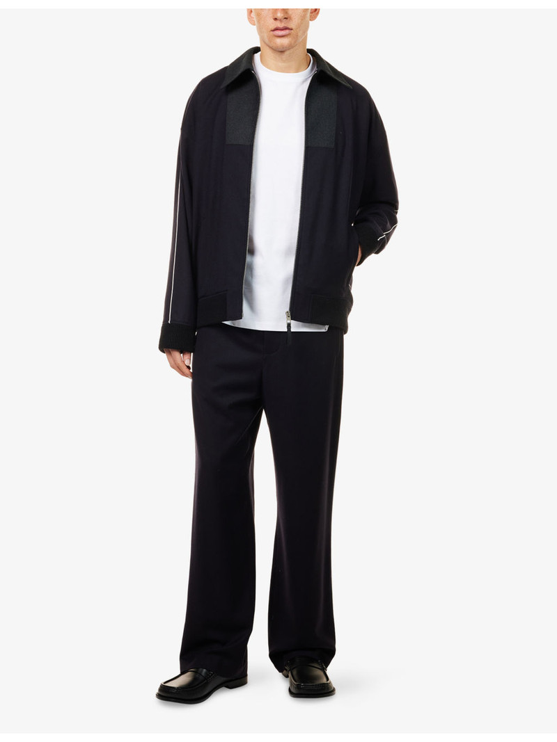 Loewe Logo-Embroidered Short-Sleeve Cotton T-Shirt outlook