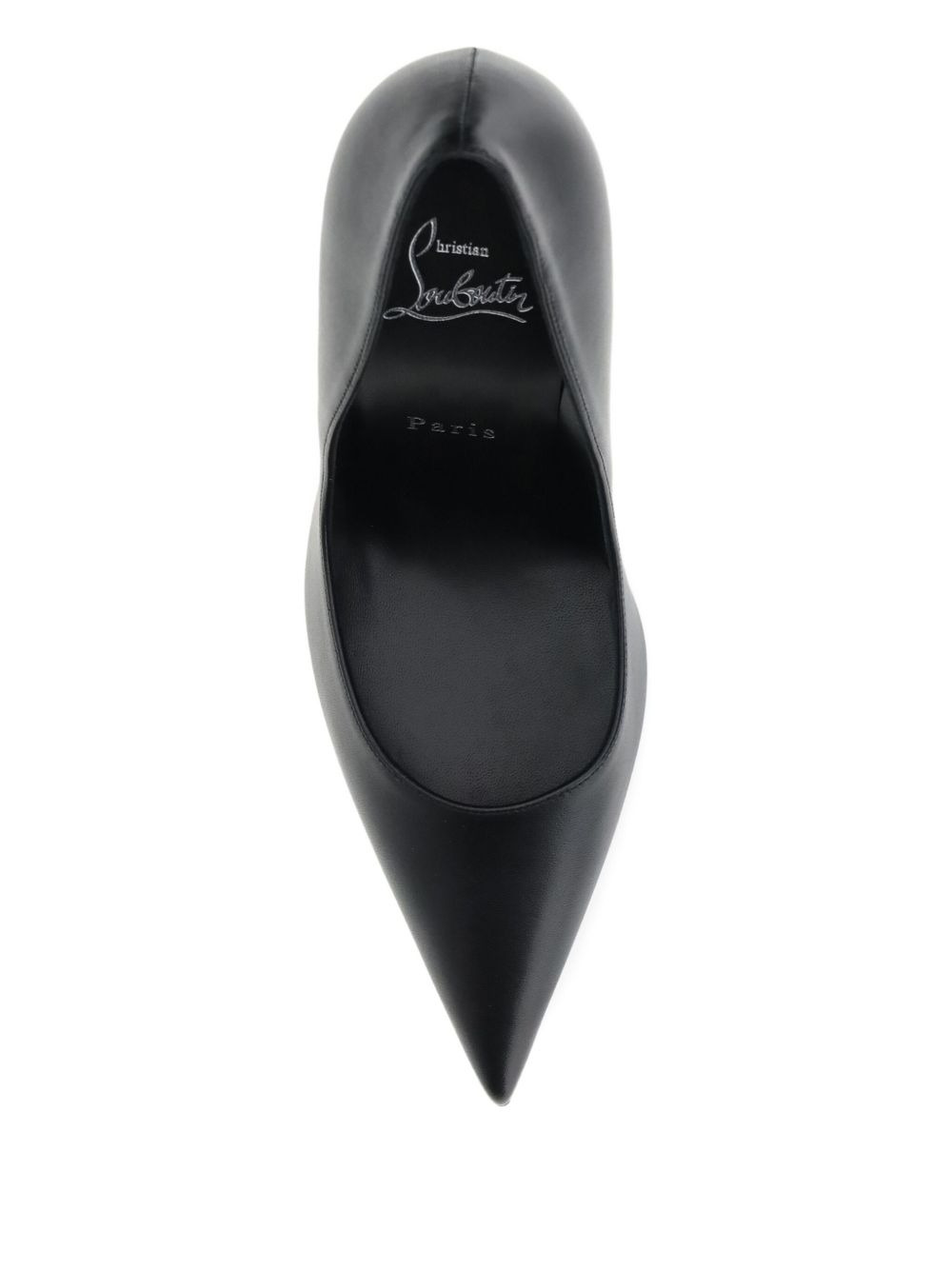 100mm Miss Z pointed-toe leather pumps - 4