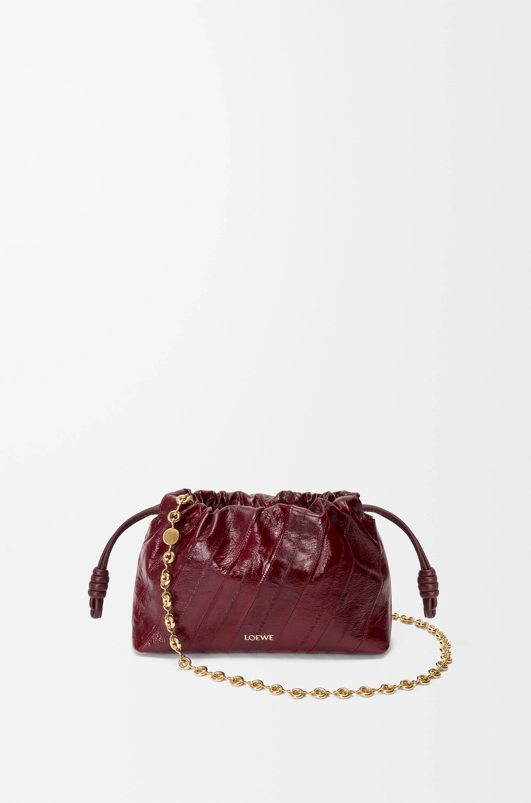 Mini Flamenco purse in eel - 1