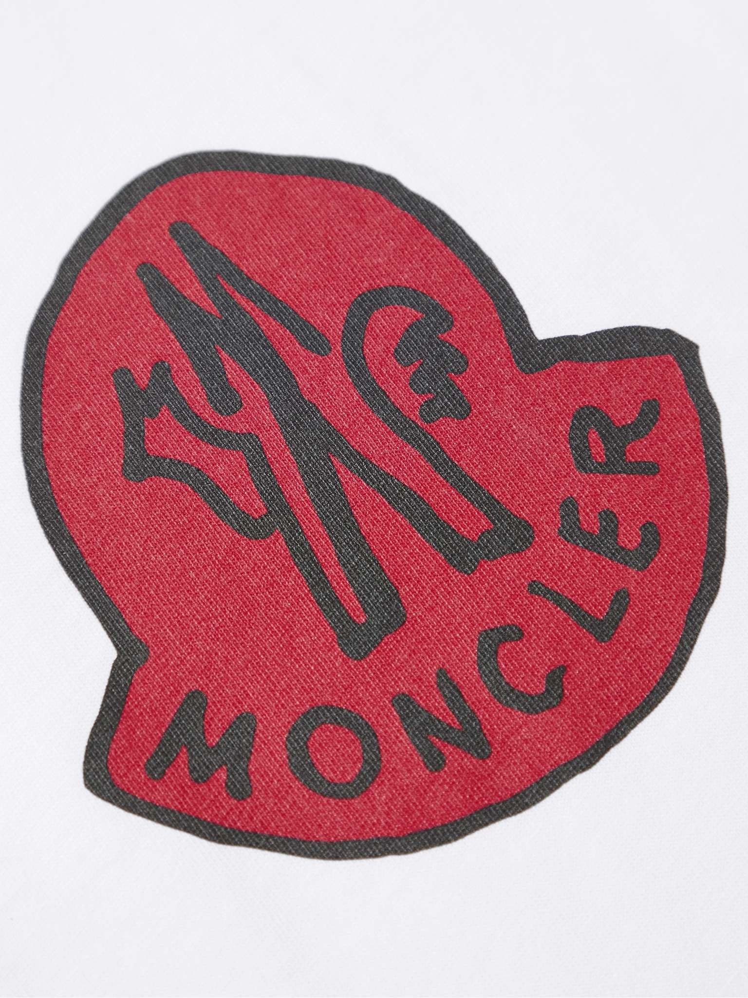 2 Moncler 1952 Logo-Print Cotton-Jersey T-Shirt - 3