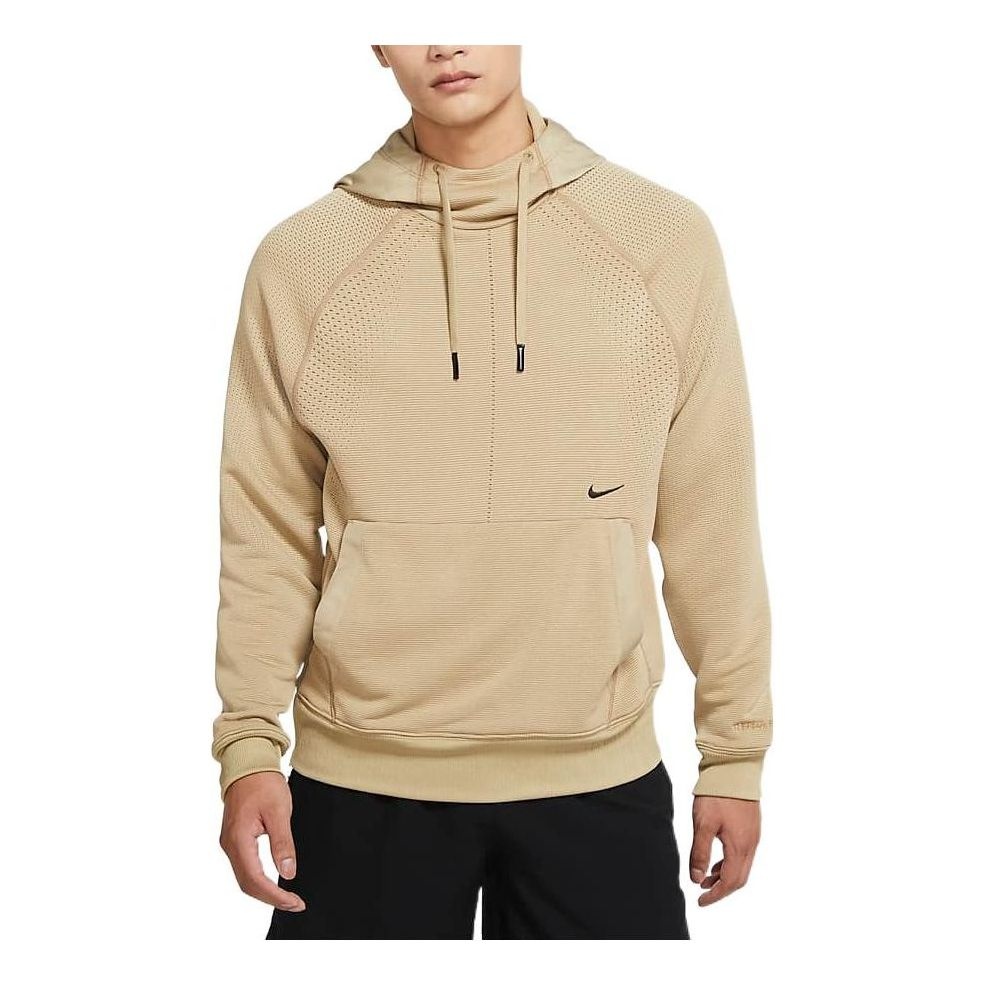 Nike Therma-FIT ADV A.P.S. Fleece Fitness Hoodie 'Beige' DQ4851-250 - 1