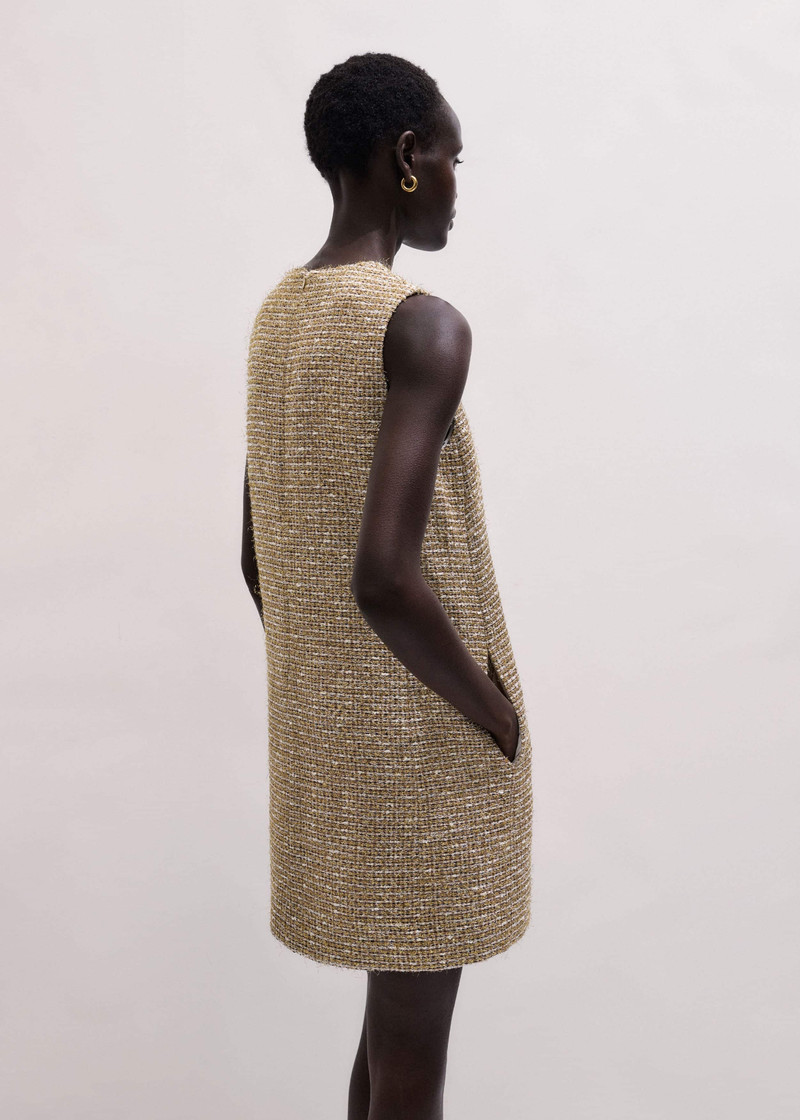 Mini Metallic Dress 8