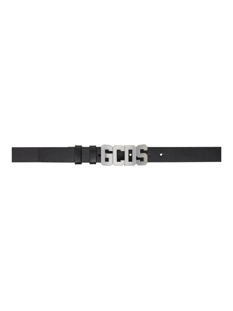 Black Classic Logo Belt 1