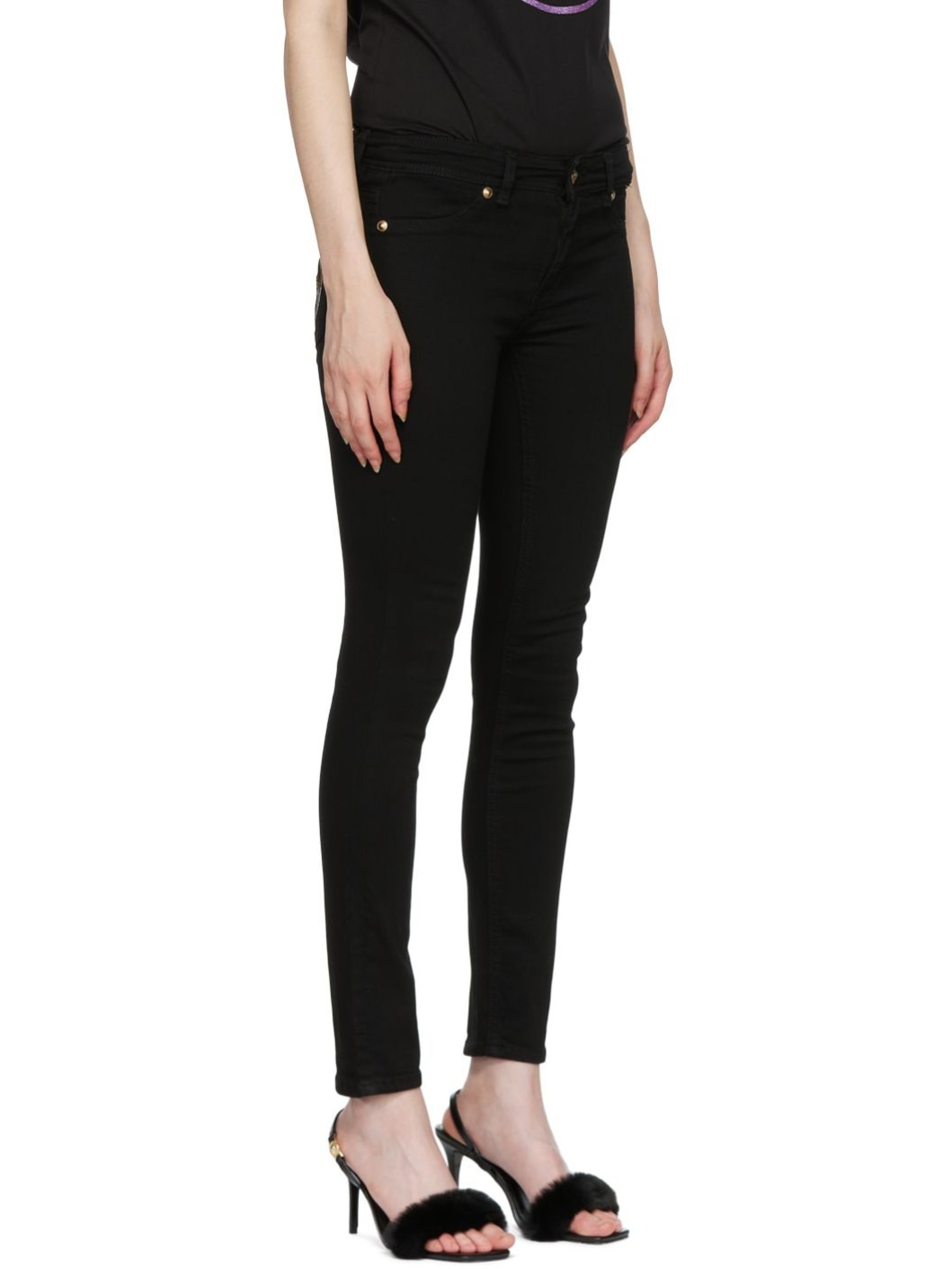 Black Slim-Fit Jeans - 2