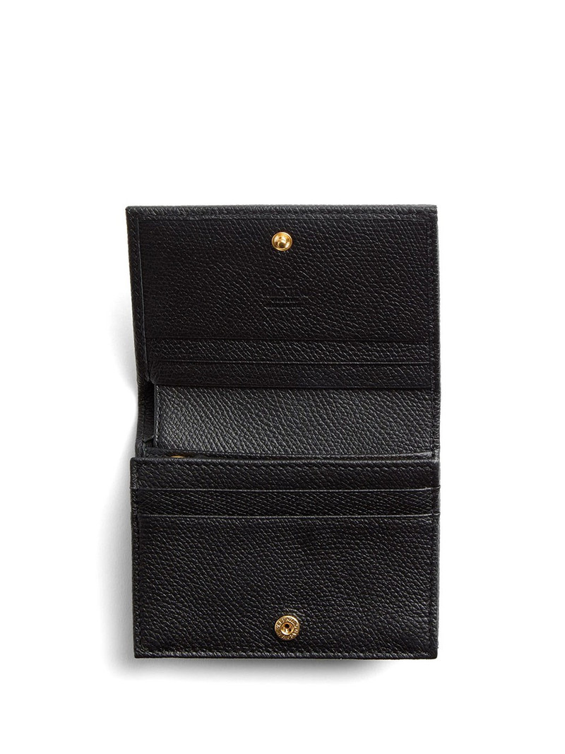 Valentino VLOGO SIGNATURE GRAINY LEATHER WALLET outlook