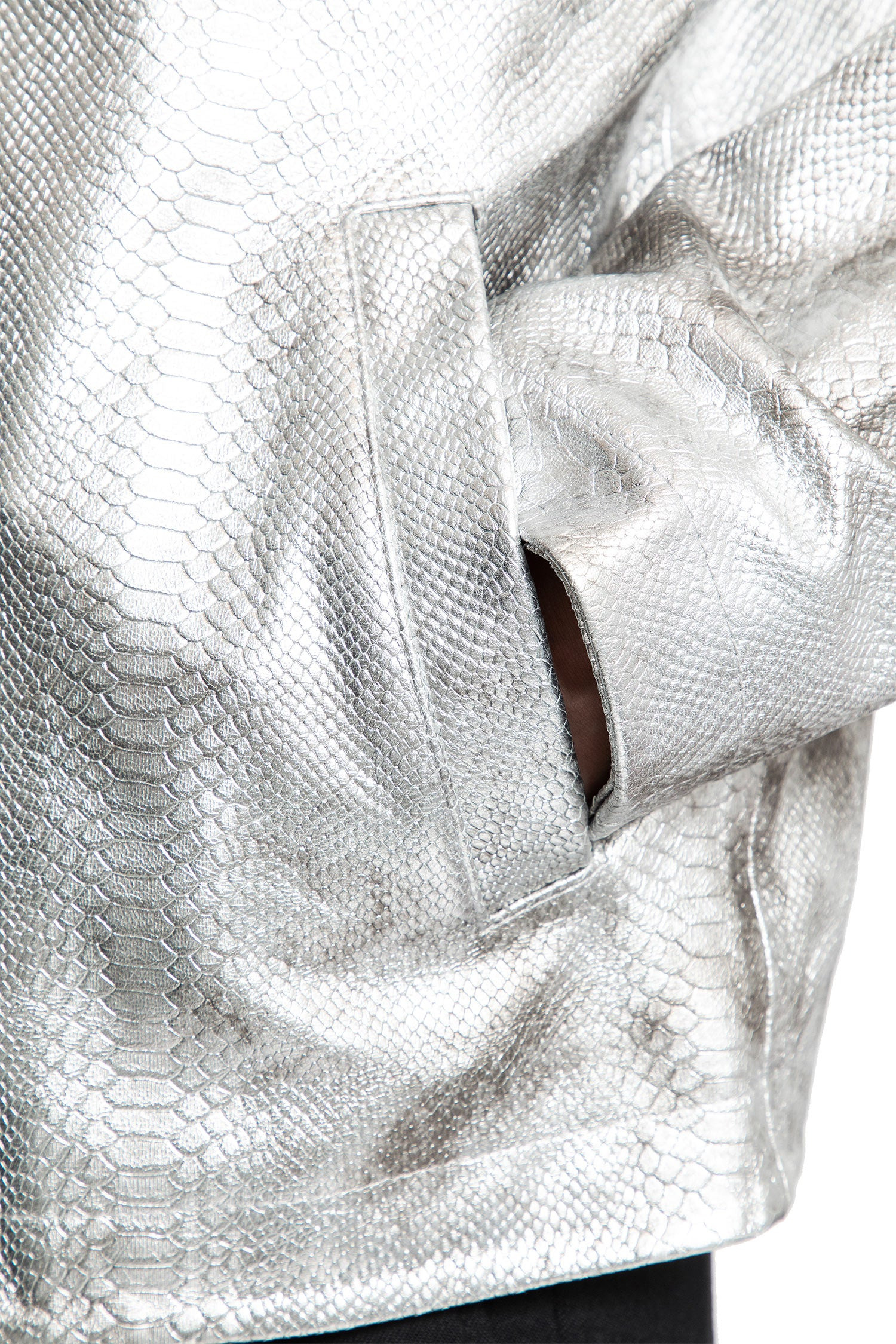 Snake-Print-Leather-Jacket - 4