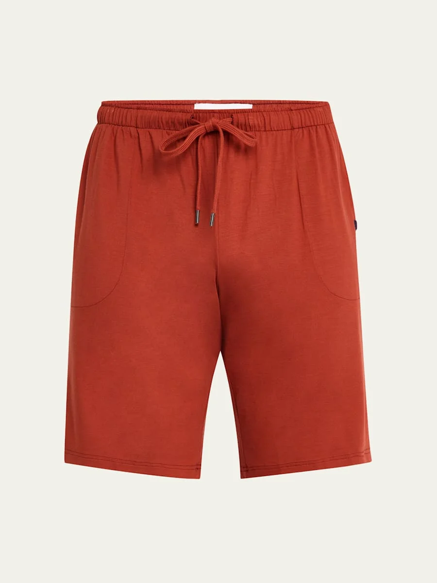 Men's Modal Stretch Drawstring Shorts - 1