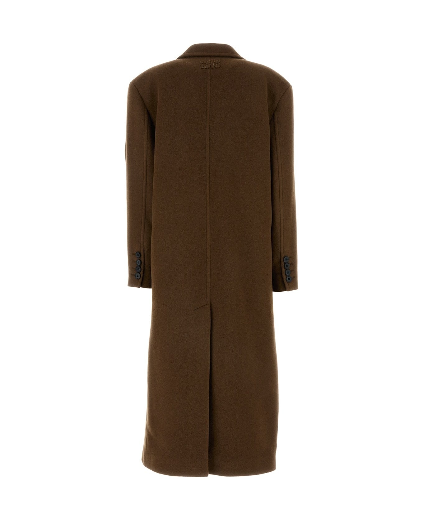 Brown Wool Coat - 2