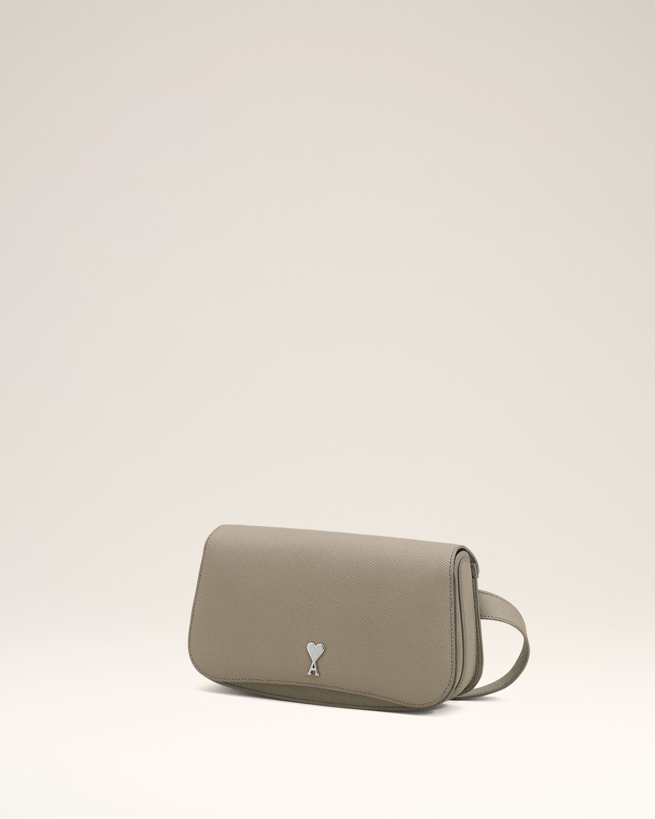 GREY LEATHER CROSSBODY PARIS PARIS BAG - 2