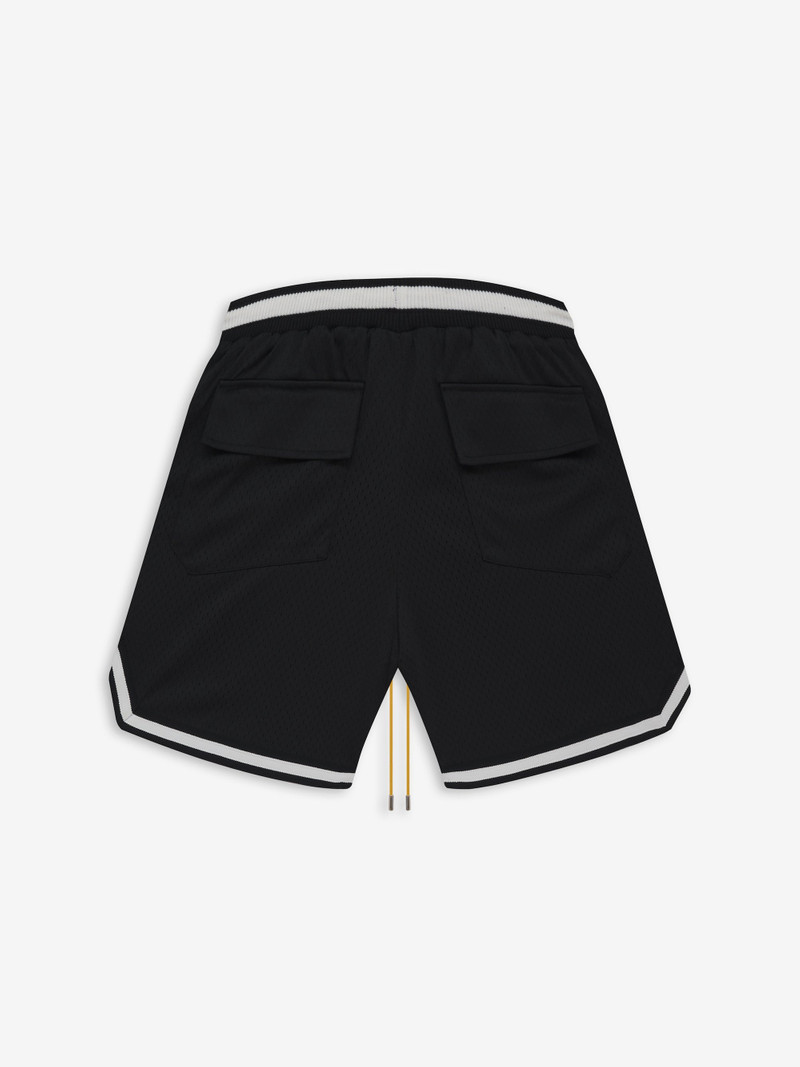 Rhude COURT LOGO SHORTS outlook