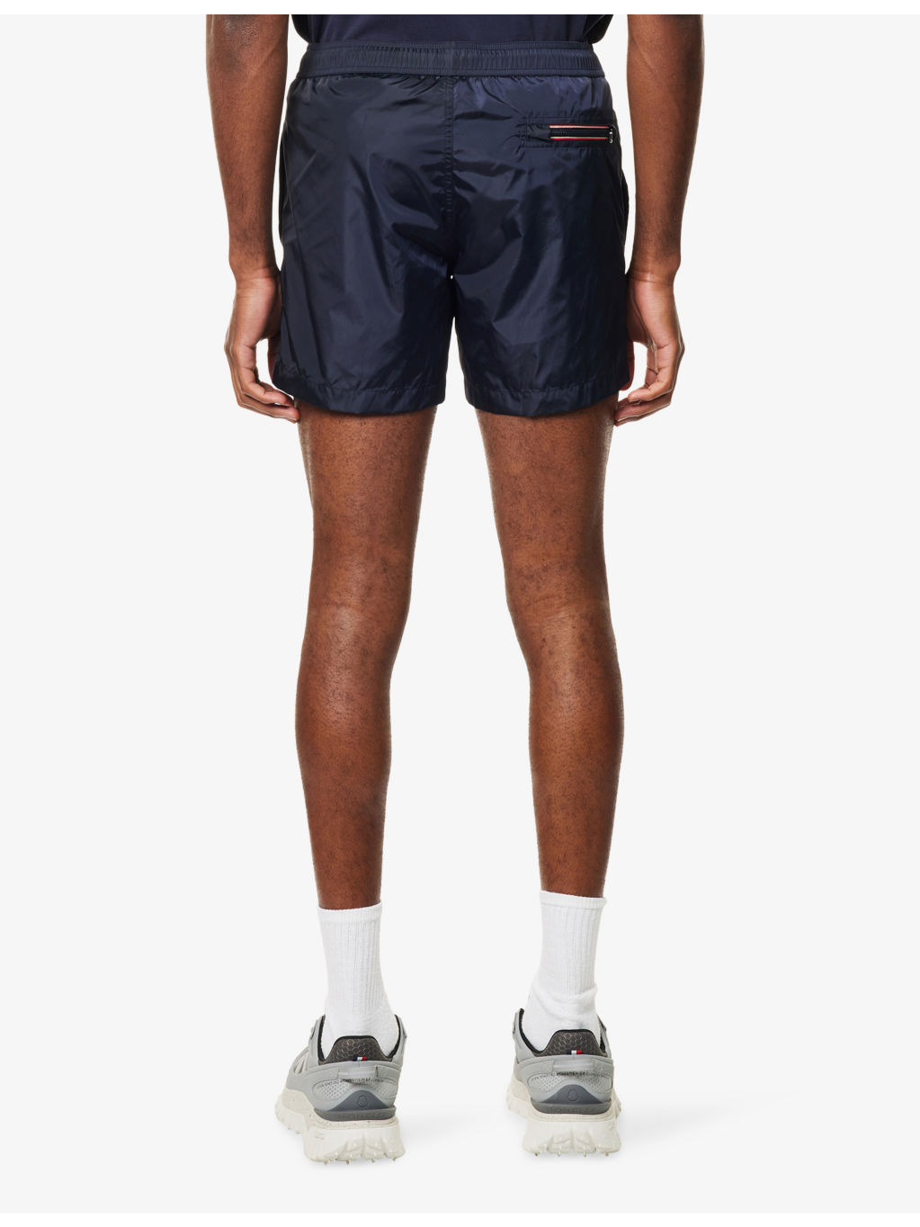 Logo-Patch Relaxed-Fit Swim Shorts - 4