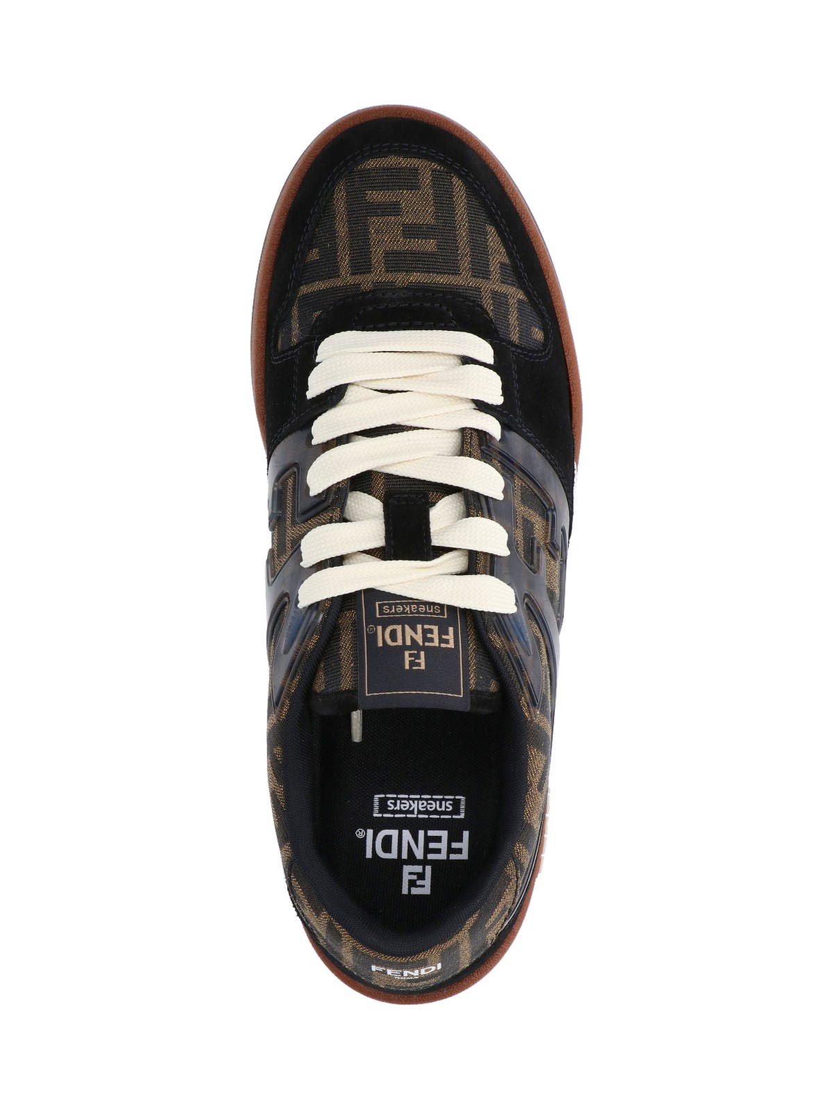 'MATCH' JACQUARD LOW-TOP SNEAKERS - 5