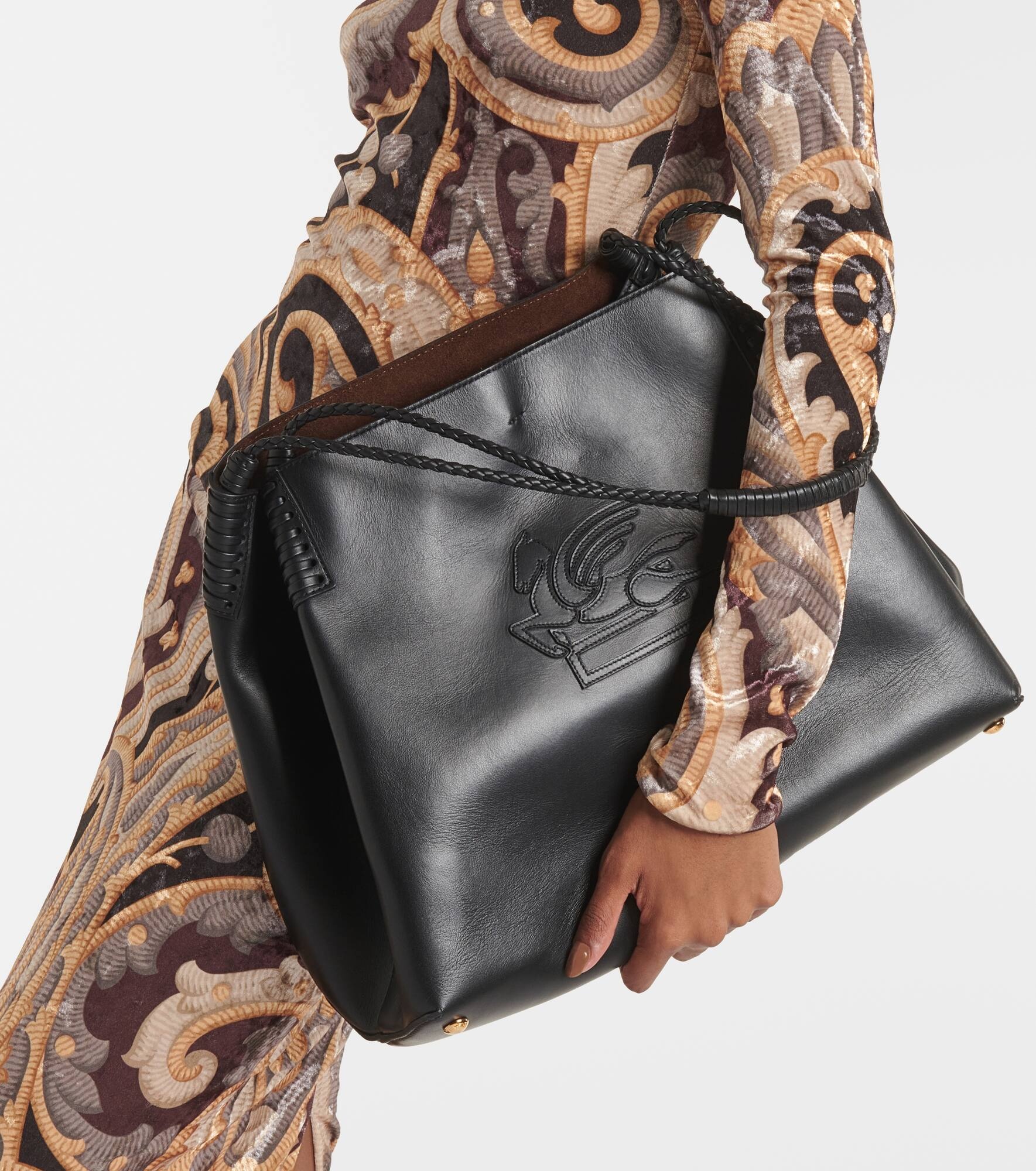 Libra Medium leather tote bag - 7