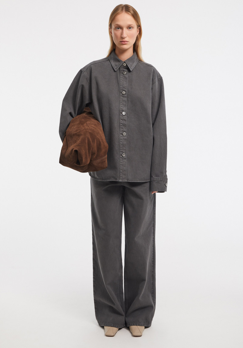 DUSK Western-detail denim shirt 3