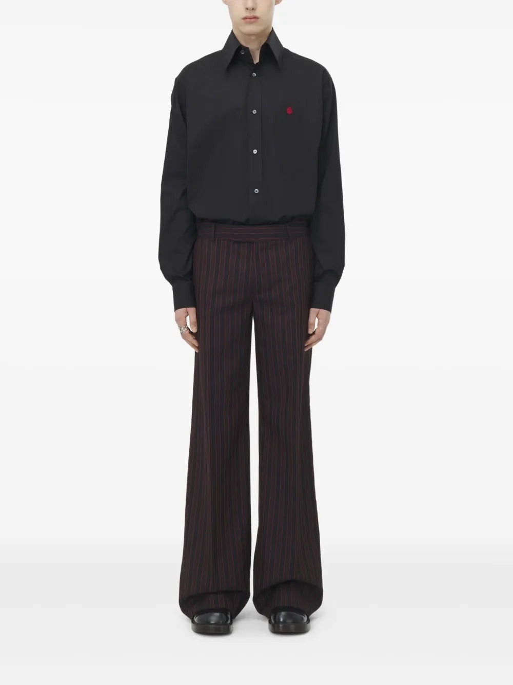 PINSTRIPE TAILORED TROUSERS - 2